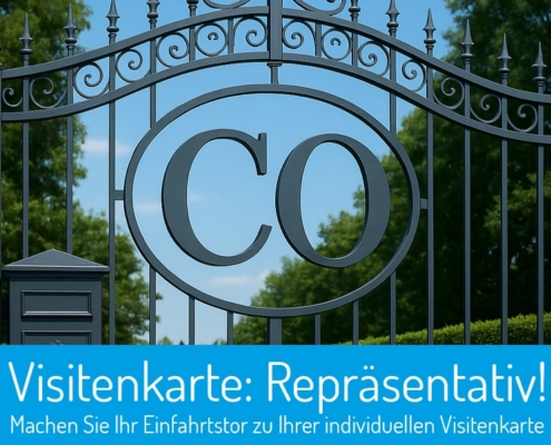 Einfahrtstor individuell