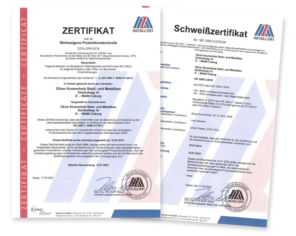 Zertifikate 2022 03
